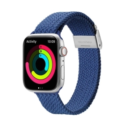 Kellarihm Apple Watch 42-49mm - Punutud: Dux Mixture Pro - Sinine