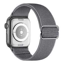 Strap for watch Apple Watch 42-49mm - Braided: Dux Mixture Pro -  Dark Gray