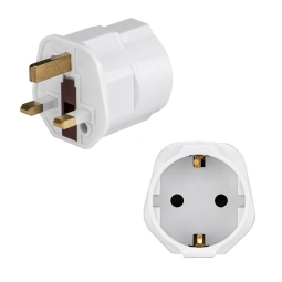 Power adapter: UK - EU: male - female