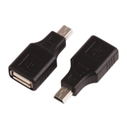 Адаптер: USB, мама - Mini USB, папа