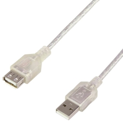 Кабель: 2m, USB 2.0: папа - папа, ПРЕМИУМ