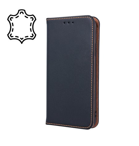 Leather Case Cover Apple iPhone XS, IPXS - Black
