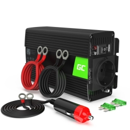 Инвертер 12V 500W GreenCell INV03DE