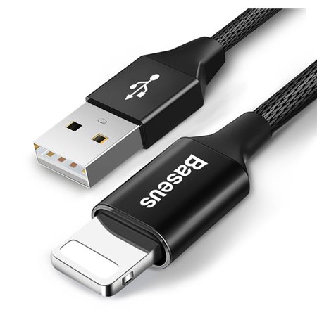 Baseus кабель: 1.8m, Lightning, iPhone, iPad - USB: Yiven