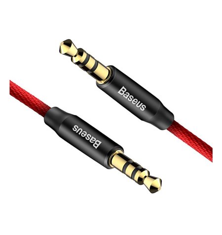 Baseus кабель: 0.5m, Audio-jack, AUX, 3.5mm