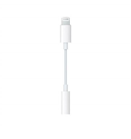 Apple adapter, üleminek: Lightning, iPhone, iPad, male - Audio-jack, AUX, 3.5mm, female