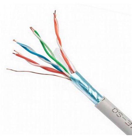 Сетевой кабель (для интернета): 305m, Cat.5E, UTP, 24AWG