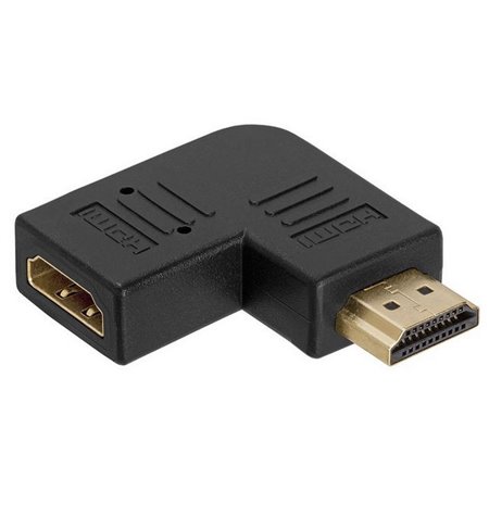 Adapter, üleminek: HDMI right: female - male, Type A-A