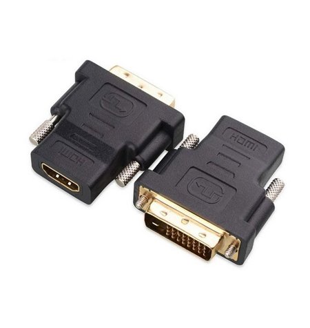 Adapter, üleminek: HDMI, female - DVI-D, male