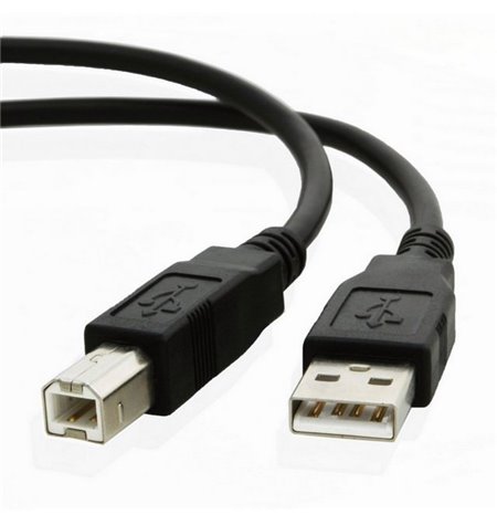 Juhe, kaabel: 1.8m, USB 2.0, male - USB Type B, printer, male
