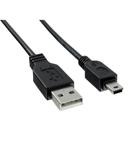 Juhe, kaabel: 0.2m, Mini USB - USB 2.0