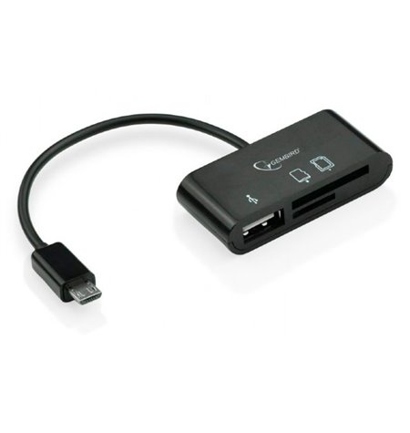 Kaardilugeja: Micro USB male - SD, micro SD, card reader