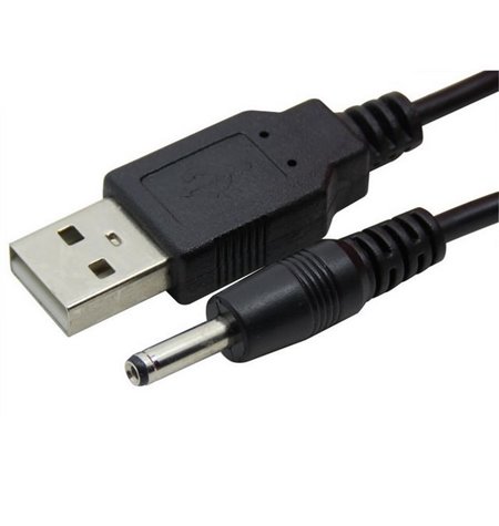 Juhe, kaabel: 0.9m, USB, male - DC 3.5x1.35mm, male