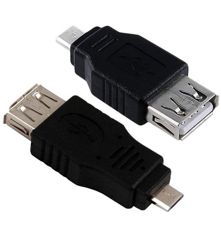Adapter: USB, female - Micro USB, male