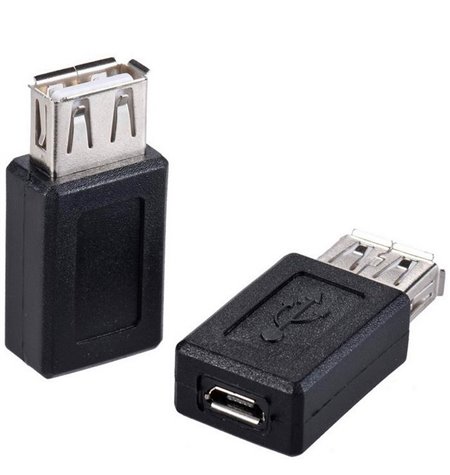 Adapter: USB, female - Micro USB, female