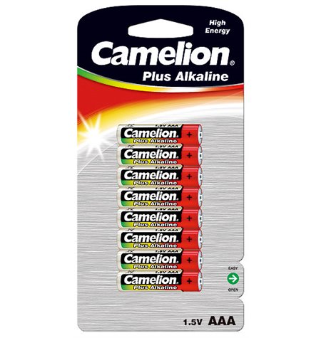 AAA alkaline battery - Camelion - AAA, LR03, FR03, MN2400, MX2400, MV2400, Type 286