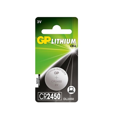 CR2450 lithium battery - GP - CR2450
