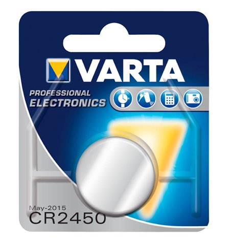 CR2450 lithium battery - Varta - CR2450