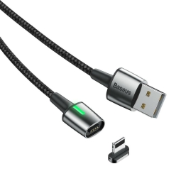 Baseus cable: 2m, Lightning, iPhone, iPad - USB: Zinc Magnetic