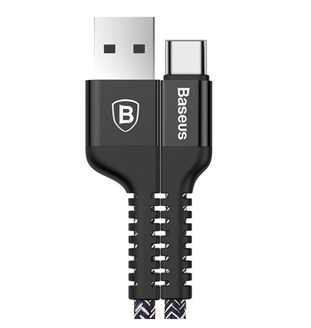 Baseus кабель: 1m, USB-C - USB: Confidant Anti-Break