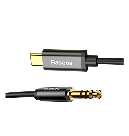 Baseus juhe, kaabel: 1.2m, USB-C, male - Audio-jack, AUX, 3.5mm