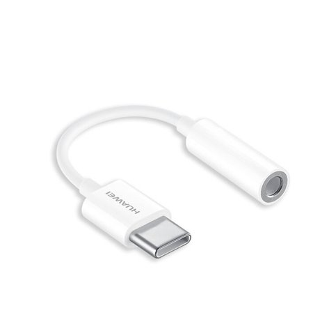 Huawei adapter, üleminek: USB-C, male - Audio-jack, AUX, 3.5mm, female