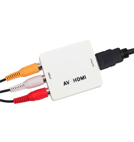 Adapter, üleminek: 3xRCA, Input, female - HDMI, Output, female, converter