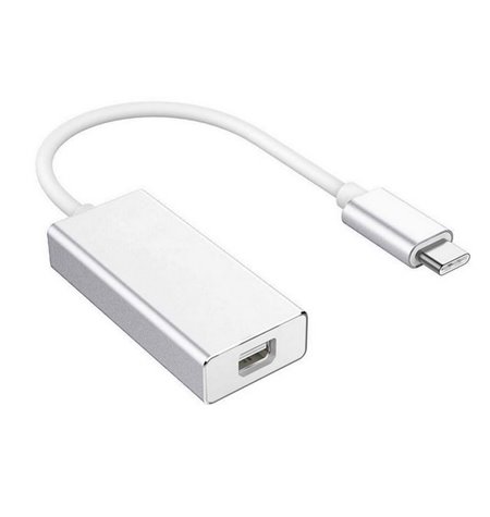 Adapter: USB-C, male - Mini DisplayPort, 4K, 3840x2160, female