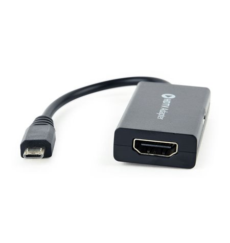 Adapter: MHL: Micro USB 11pin, male - HDMI, female