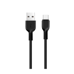 3m, USB-C - USB cable: Hoco X20 - Black