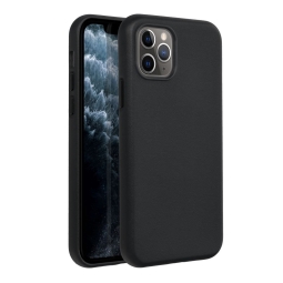 Leather case, cover iPhone 15 Plus - Black