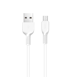 3m, Micro USB - USB kaabel, juhe: Hoco X20 - Valge