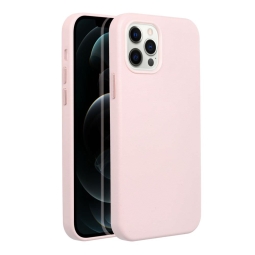 Leather case, cover iPhone 15 Pro - Pink