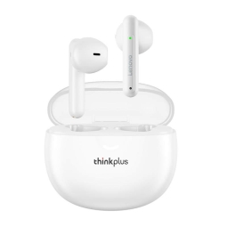 Wireless Earphones, Bluetooth 5.3, SBC, battery 30mAh up to 5 hours, case 300mAh, Lenovo ThinkPlus LP1 Pro - White