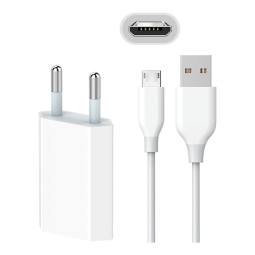 Laadija Micro USB: Juhe 3m + Adapter 1xUSB, kuni 5W