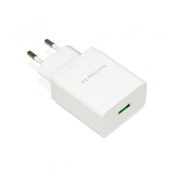 Зарядка 1xUSB, до 18W QuickCharge адаптер питания