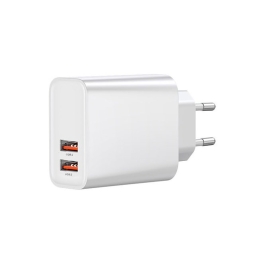 Laadija 2xUSB, kuni 18W QuickCharge , toiteadapter