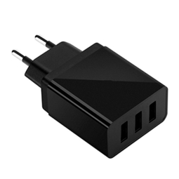 Зарядка 3xUSB, до 15W адаптер питания