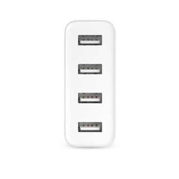 Зарядка 4xUSB, до 24W адаптер питания