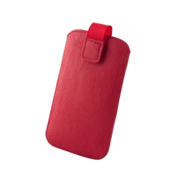 Case Cover Universal сase-pocket 4.8" (inside about: Samsung S3) -  Red