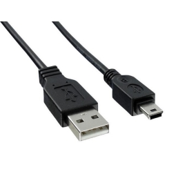 Cable: 1.8m, Mini USB - USB 2.0