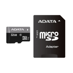 32GB microSDHC карта памяти Adata Premier, до R80 MB/s