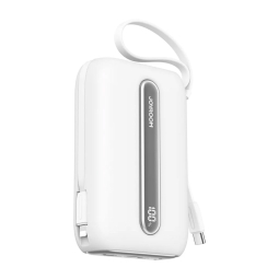 20000mAh Power bank 20W, Joyroom L012 - 1xUSB-C, 1xUSB, kaabel USB-C + Lightning, QuickCharge up to 20W, SuperCharge up to 22.5W - White