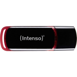 8GB mälupulk Intenso Business, USB 2.0, kuni W6.5/R28 MBaiti/s - Must