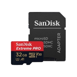 32GB microSDHC карта памяти Sandisk Extreme Pro, до W90/R100 MB/s