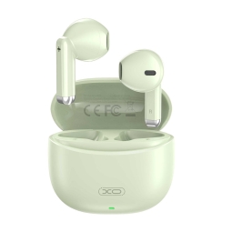 Wireless Earphones Xo X33 - Bluetooth, up to 4 hours, with case up to 12 hours - Light Green