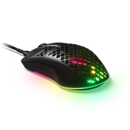 USB мышка SteelSeries Aerox 3, 8500DPI, 59g, RGB, 6 nuppu - Чёрный