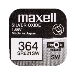 SR621 часовая батарейка, 1x - Maxell - SR621, SR60, 364 - SG1, LR621, AG1, LR60, 164