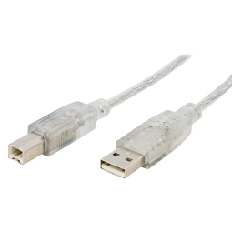 Кабель: 3m, USB 2.0, папа - USB Type B, принтер, папа, ПРЕМИУМ