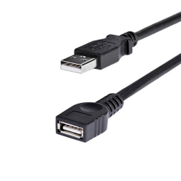 Кабель: 3m, USB 2.0: папа - мама